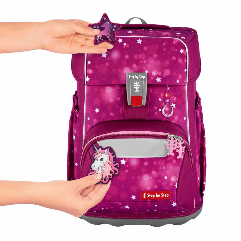 Step by Step Giant Sweet Unicorn Nuala Schulranzen Set 5tlg. – Bild 9